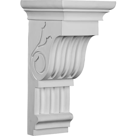 Ekena Millwork 7 1/2"W x 8 1/8"D x 15 3/4"H Edwards Corbel COR08X08X16ED